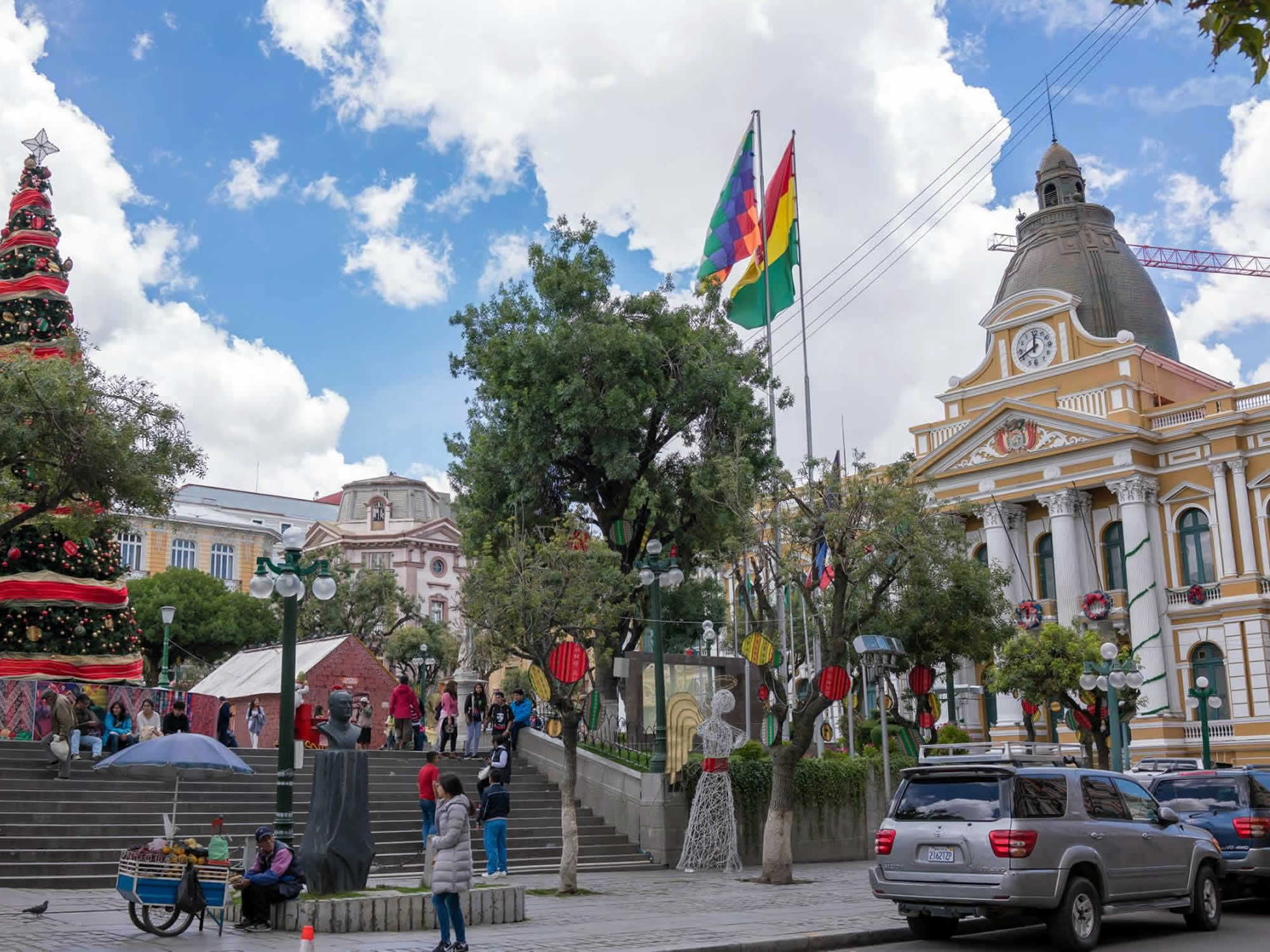 Cathedral and Plaza Murillo, La Paz